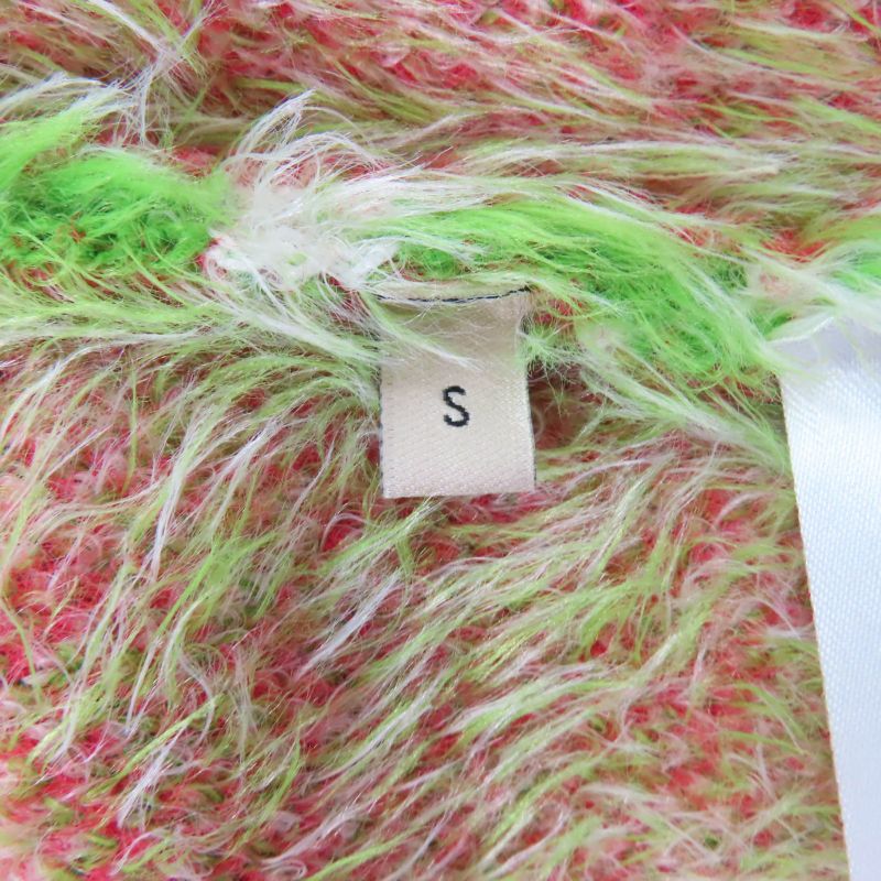 Gucci×adidas 717694 Oversized Trefoil Belted Coat Cardigan Green S Made In