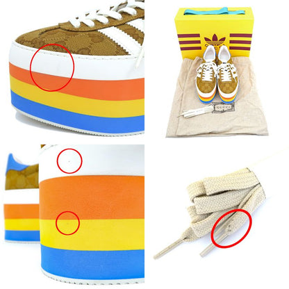 Gucci Adidas Collaboration Sneakers - Thick Sole Gazelle 707873