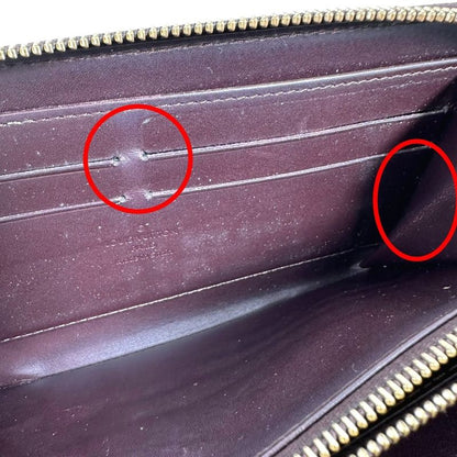 Louis Vuitton M93522 Vernis Round Zipper Zippy Wallet Long Wallet Louis Vuitton