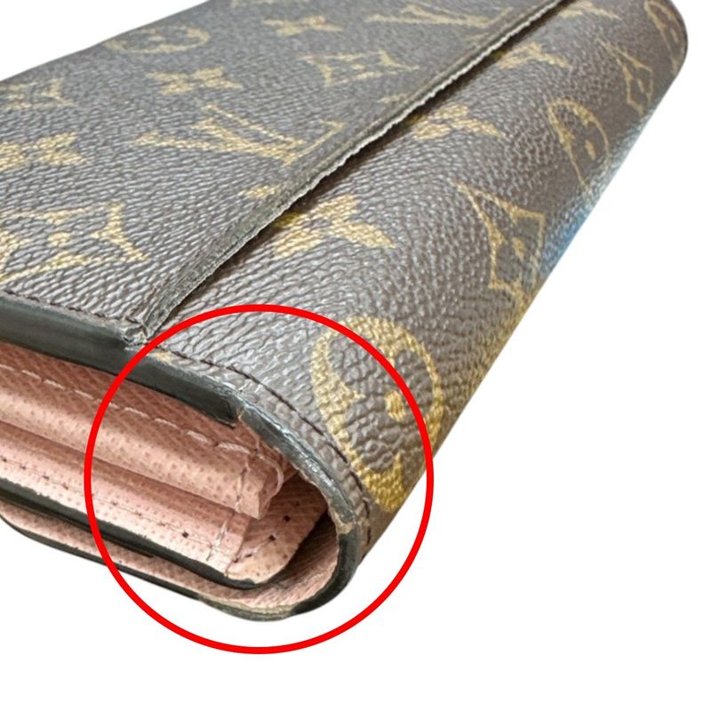 Louis Vuitton M62235 Monogram Round Zipper Portefeuille-sarah Long Wallet Louis