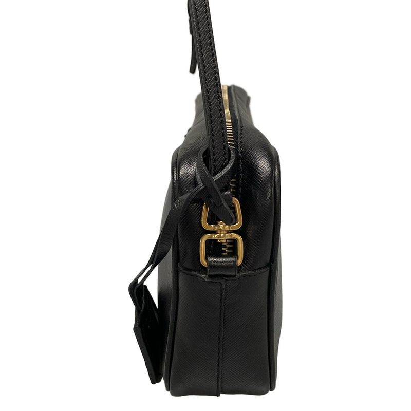 Prada Shoulder Bag - Bt0077 Black Leather