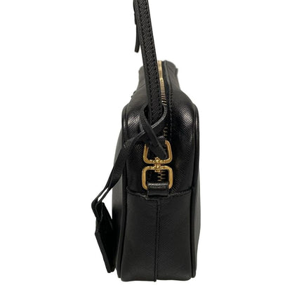 Prada Shoulder Bag - Bt0077 Black Leather