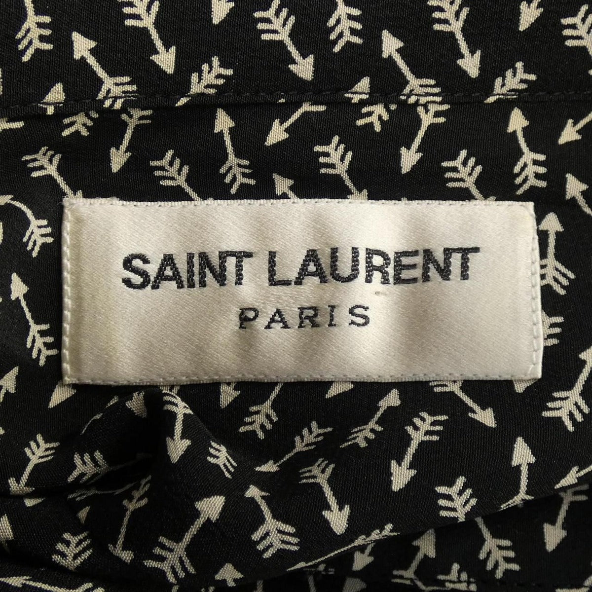 Saint Laurent Shirt Silk Black — view 4