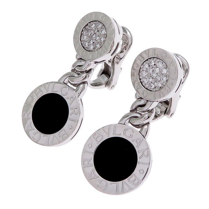 Bvlgari Monochrome Diamond Earrings