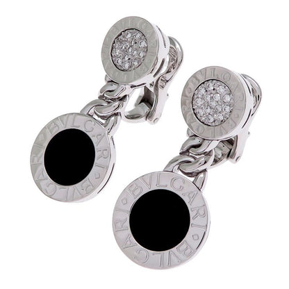 Bvlgari Monochrome Diamond Earrings
