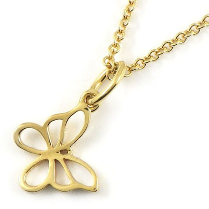 Tiffany & Co. Necklace Butterfly Motif 18K Yellow Gold