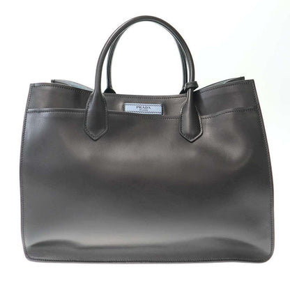 Prada City Calf 2-Way Leather Shoulder Bag 1 Ba176 Black