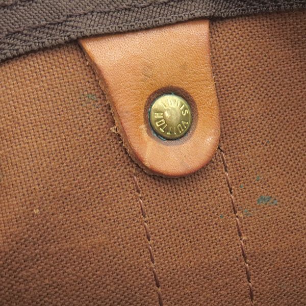 Louis Vuitton Boston Bag Keepall 50 Monogram Canvas Monogram Gold Hardware