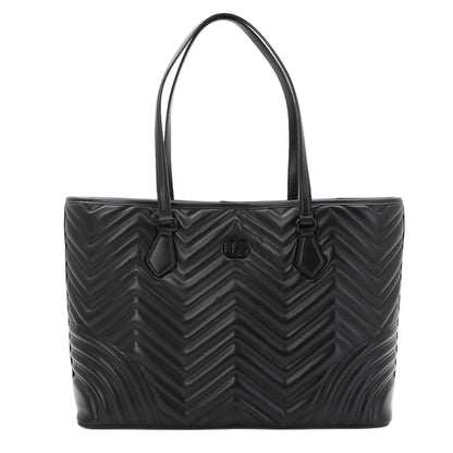 Gucci GG Marmont Quilted Large Tote Leather Black