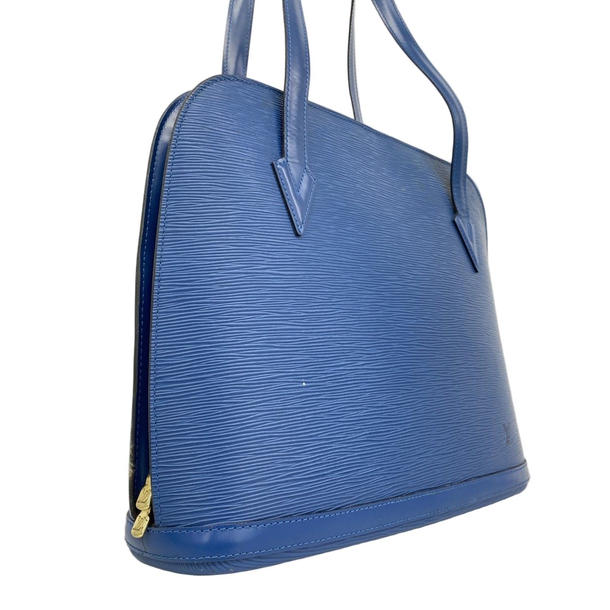 Louis Vuitton Shoulder Bag Epi Lussac Toledo Blue — view 2