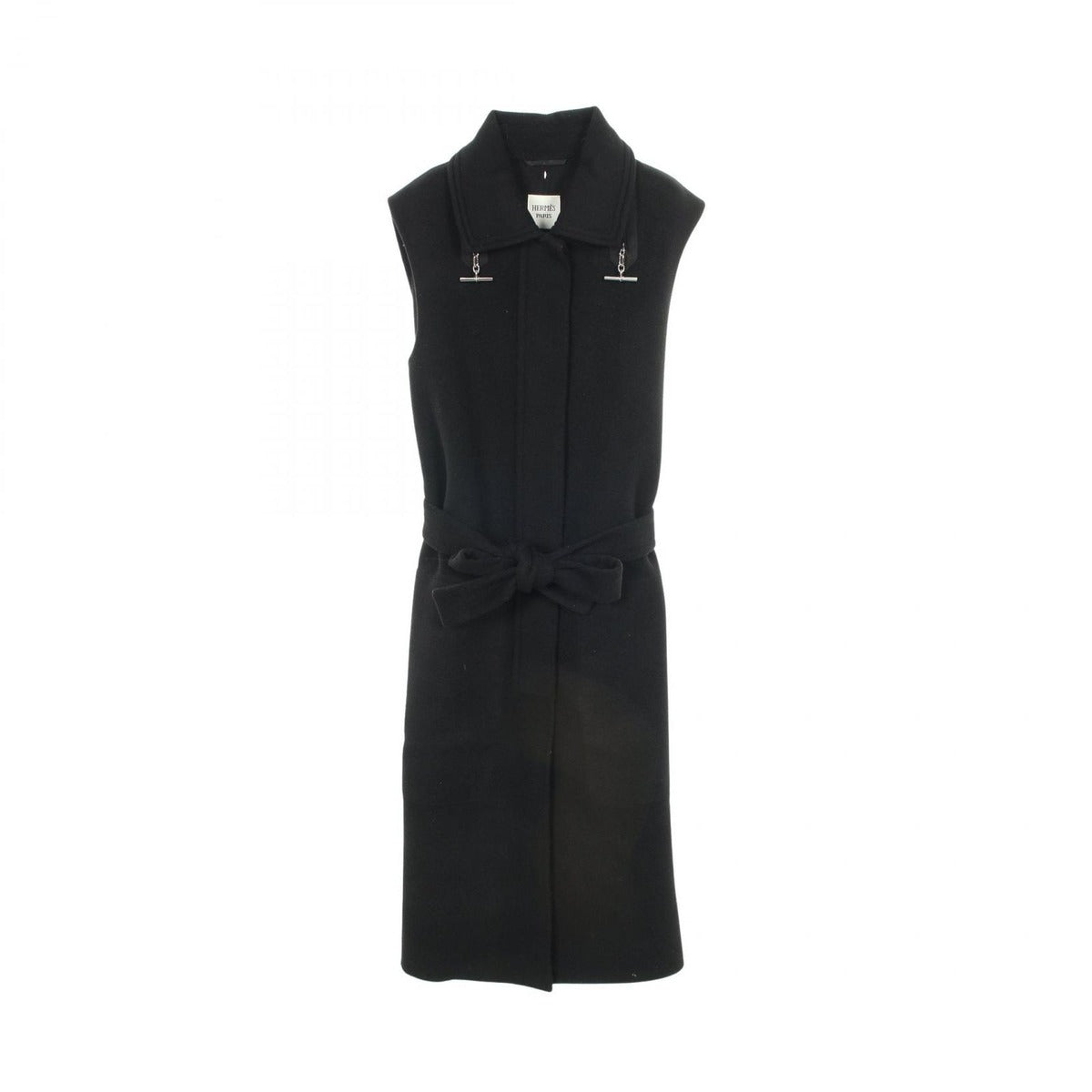 Hermes Cashmere Coat Black — view 3