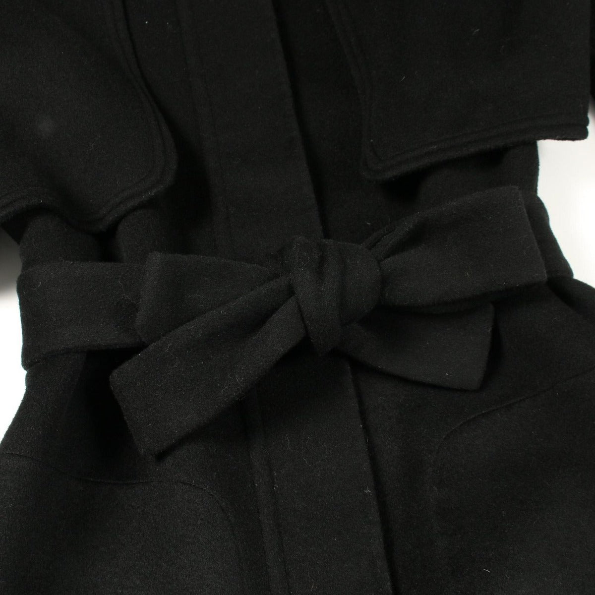 Hermes Cashmere Coat Black — view 10