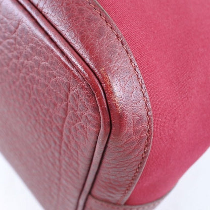 Hermes Garden Party PM Toile Officier Red □L Ladies Handbag