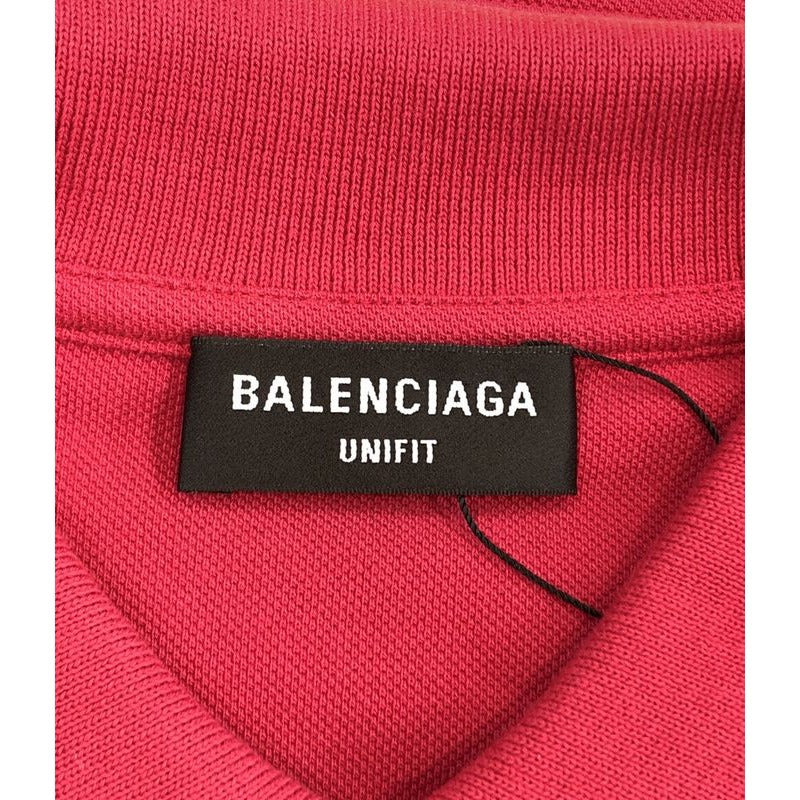 Balenciaga Patchwork Long Sleeve Polo Shirt Size XXS — view 3