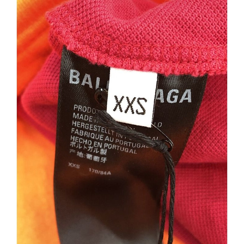 Balenciaga Patchwork Long Sleeve Polo Shirt Size XXS — view 4