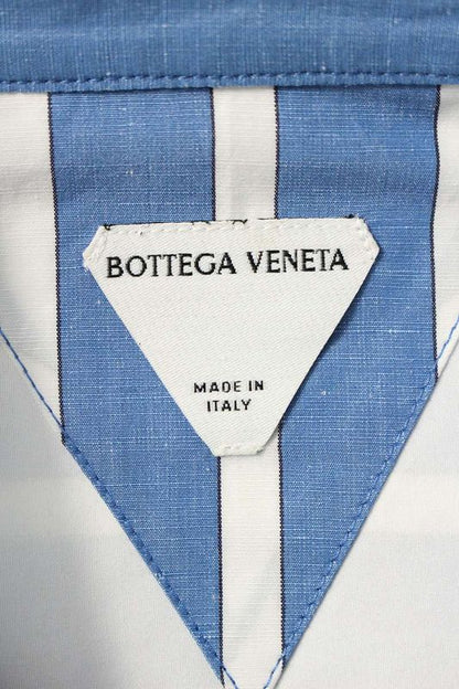 Bottega Veneta 23AW 750011 V35m0 Cotton Switched Stripe Long Sleeve Shirt Men's