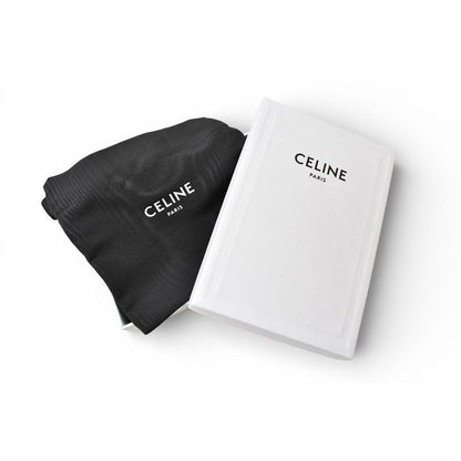 Celine Coin Case Card Holder Zip Triomphe Embossed Olive — view 9
