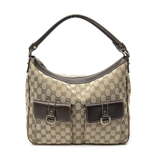 Gucci Brown Beige GG Canvas