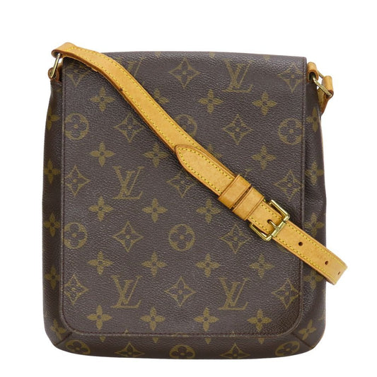 Louis Vuitton Shoulder Bag Musette Salsa Short Monogram Leather