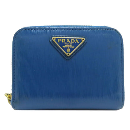Prada Logo Coin Case Leather