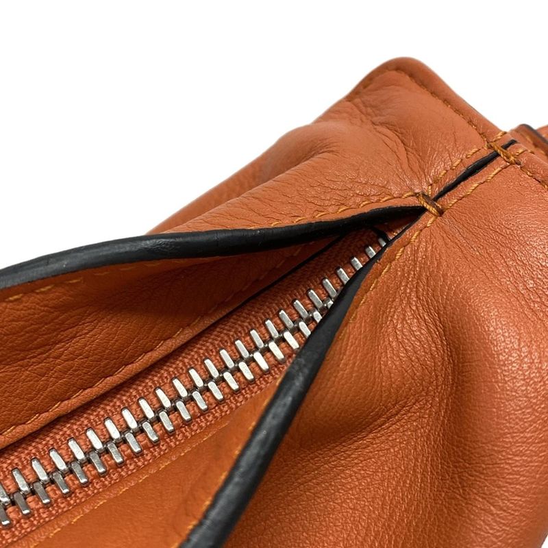 Loewe One Shoulder Bag Anton Backpack 30710l72 Orange Leather