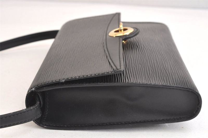 Louis Vuitton Epi Arche 2way Shoulder Clutch Bag Black M52572 LV 2613n
