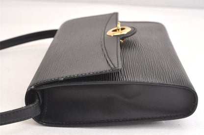 Louis Vuitton Epi Arche 2way Shoulder Clutch Bag Black M52572 LV 2613n