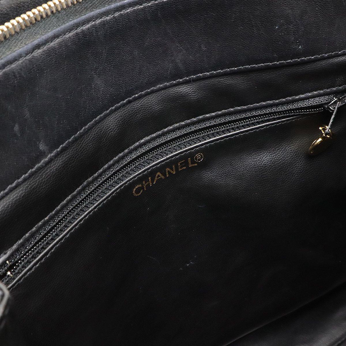 Chanel Coco Mark Tote Shoulder Bag Semi Shoulder Shoulder Lambskin Leather