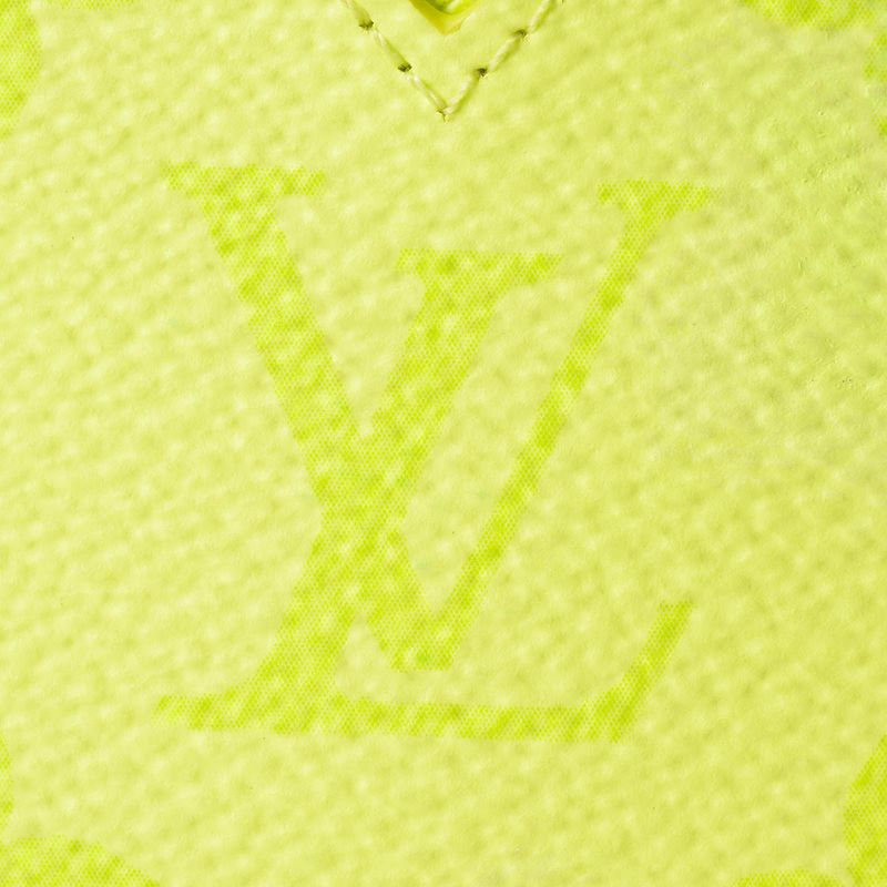 Louis Vuitton Card Case Porte Cult Magnet Lemon Yellow