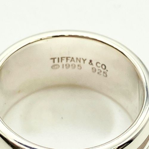Tiffany & Co Tiffany & Co Ring 925 Silver Grooved 2 Lines