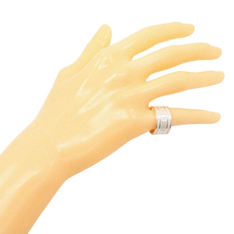 Tiffany & Co Atlas Wide Silver 925 Size 13.5 Ladies 9.8g Ring