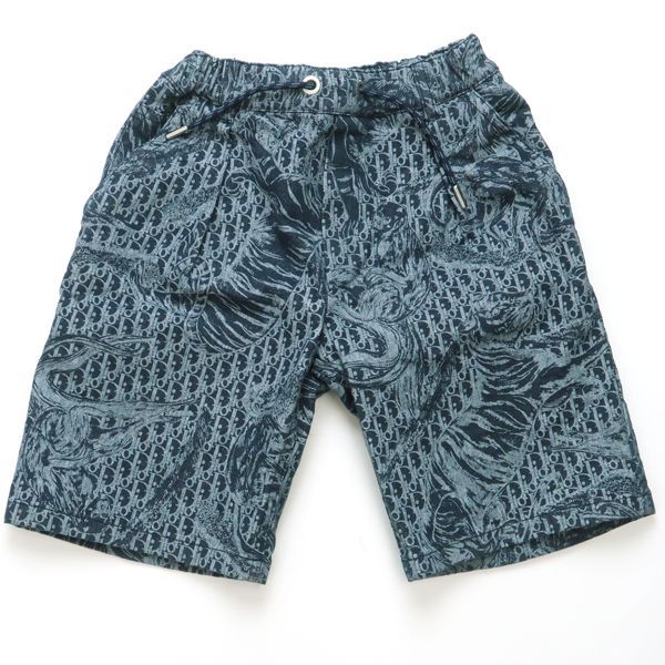 Christian Dior Kids Shorts 04A 110 Oblique Denim 2sbm22shtb Dior