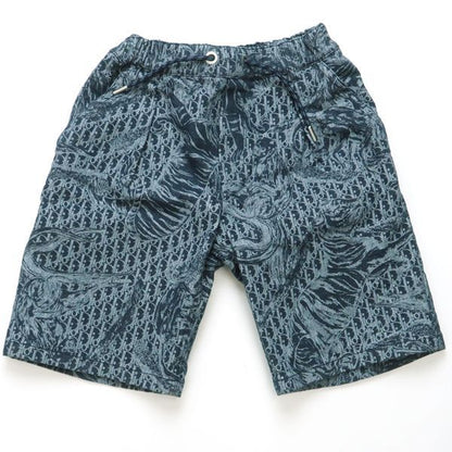 Christian Dior Kids Shorts 04A 110 Oblique Denim 2sbm22shtb Dior