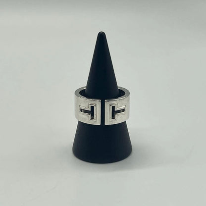 Tiffany & Co T Cutout Ring 16.5 AG 925
