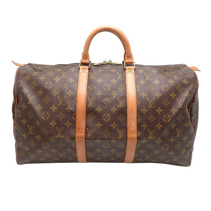 Louis Vuitton Boston Bag Leather Brown