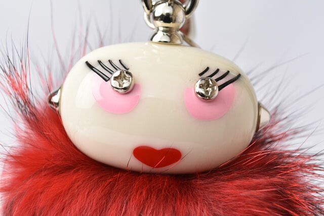 Prada Key Ring Key Holder Prada Key Trick Nancy Robot Trick Robot Red Multi