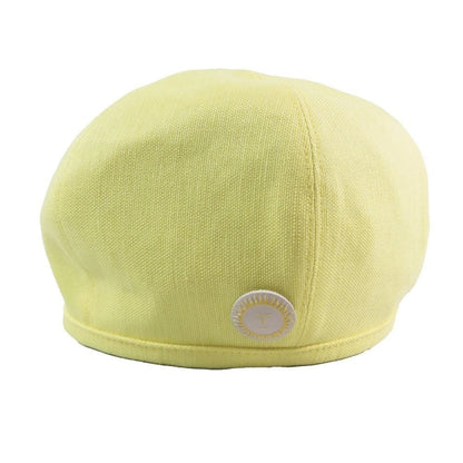 Hermes Gabrielle Beret Linen Hat Cap Yellow 57 cm Handbag