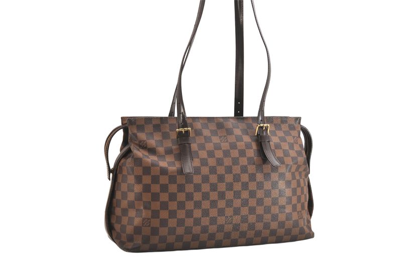 Louis Vuitton Damier Chelsea Shoulder Tote Bag N51119 LV 3054n