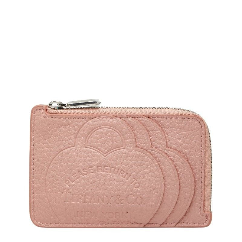 Tiffany & Co. Return Toe Card Case Pass Fragment Pink