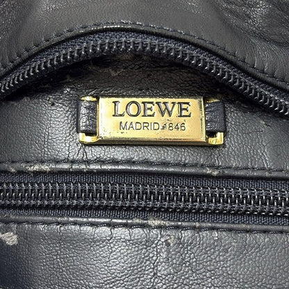 Loewe Shoulder Bag Amazona Black Leather
