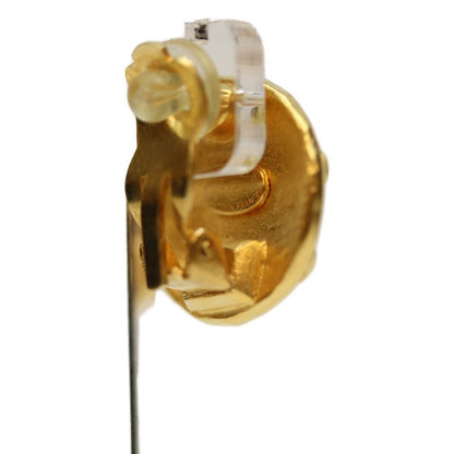 Chanel 97A Coco Mark Dot Round Earrings