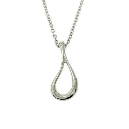 Tiffany & Co Tiffany & Co Silver Open Tia Dos Rop Necklace 2.0g 925 Engraved