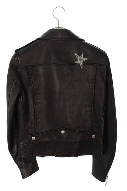 Saint Laurent Paris L01 469036 Y5oa2 YSL Studded Decoration Riders Leather