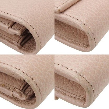 Gucci Bifold Long Wallet456116gg Marmontleather Leatherpinkwalletordinary Small