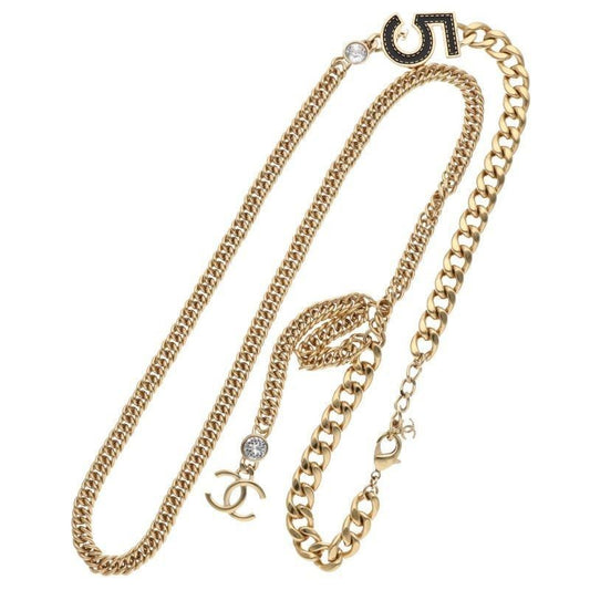 Chanel CC Logo Chain Necklace