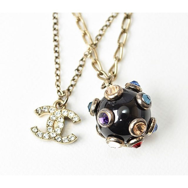 Chanel Bracelet Coco Rhinestones Multicolor