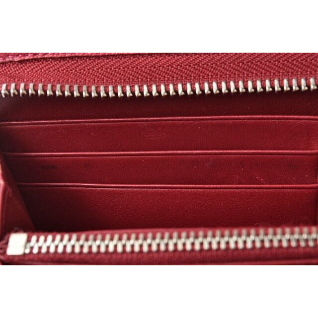 Loewe Wallets Long Wallet Round Zipper Amazona Goatskin Bordeaux — view 9