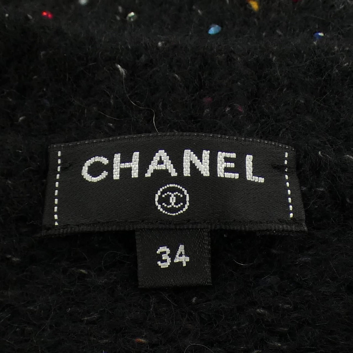 Chanel Knit Cashmere Black — view 5