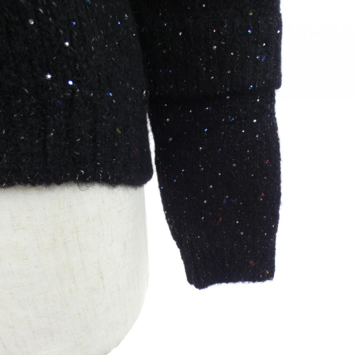 Chanel Knit Cashmere Black — view 7