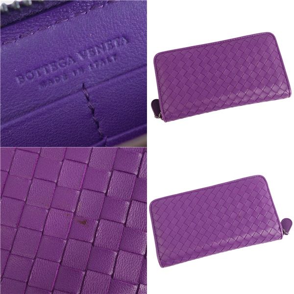 Bottega Veneta Wallet Long Wallet Round Fur